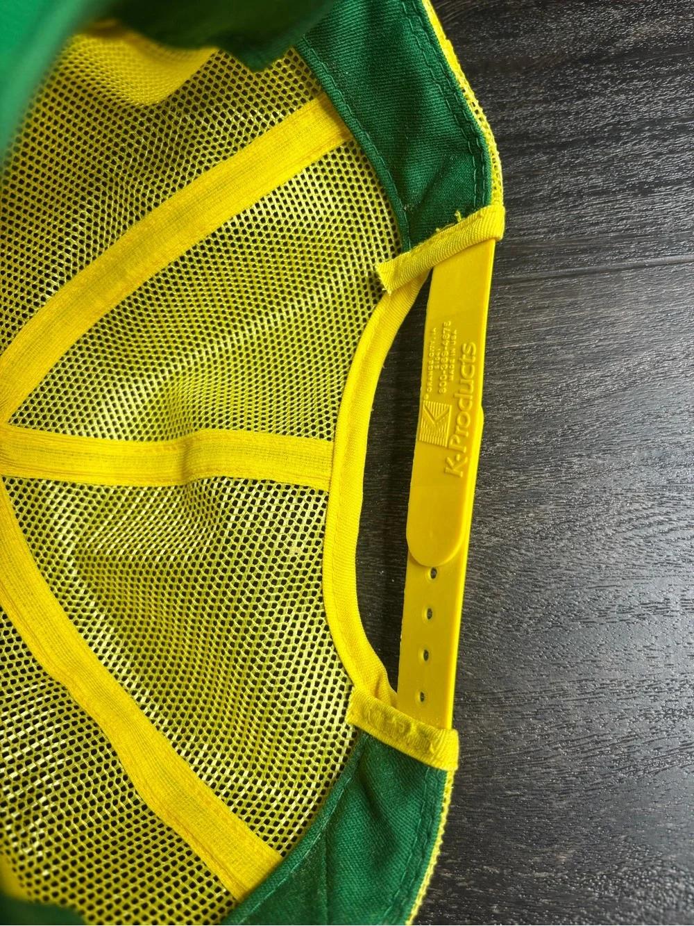 VINTAGE John Deere K Products - Mesh Trucker Snapback Hat Cap